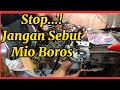 Detail how to change and install the Karisma carburetor on the Yamaha Mio Sporty.