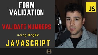 JavaScript Form Validation using Regular Expression for validating only Numbers