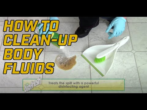 How to Clean up Vomit, Blood or other Biohazards How to Clean up Vomit, Blood or other Biohazards