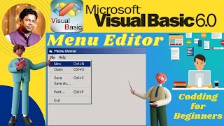 Menu Editor in visual basic 6.0 // Rajarampur YCTC #computerknowledge