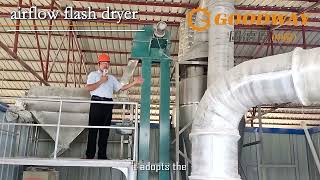 Goodway cassava dryer