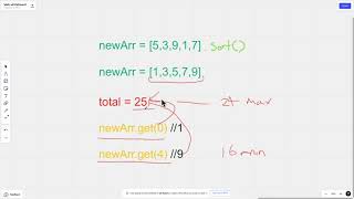 Quickest MiniMax Solution Java Hacker Rank