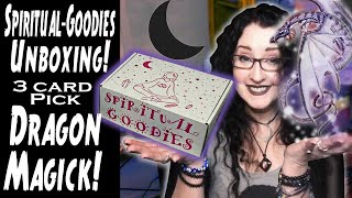 Unboxing SPIRITUAL GOODIES BOX Dragon Healing March 2021