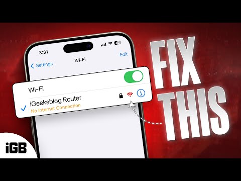 Fixed: WiFi not working on iPhone and iPad