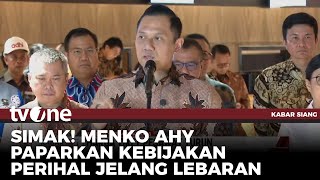 Menko AHY: Harga Tiket Pesawat Turun 13-14% | Kabar Siang tvOne