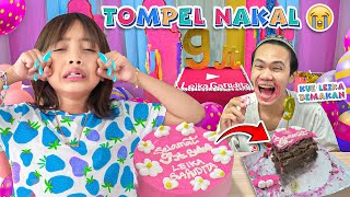 [ENG CC+AUDIO] LEIKA IS CRYING!! 😭 LEIKA'S 9 MILLION SUBSCRIBERS CAKE WAS EATEN BY TOMPEL!