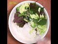 soybean rice vermicelli with fresh herbs when you get bored with rice