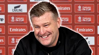 'I'll take conceding eight goals in SEVEN GAMES!' | Karl Robinson | Man City 8-0 Salford City