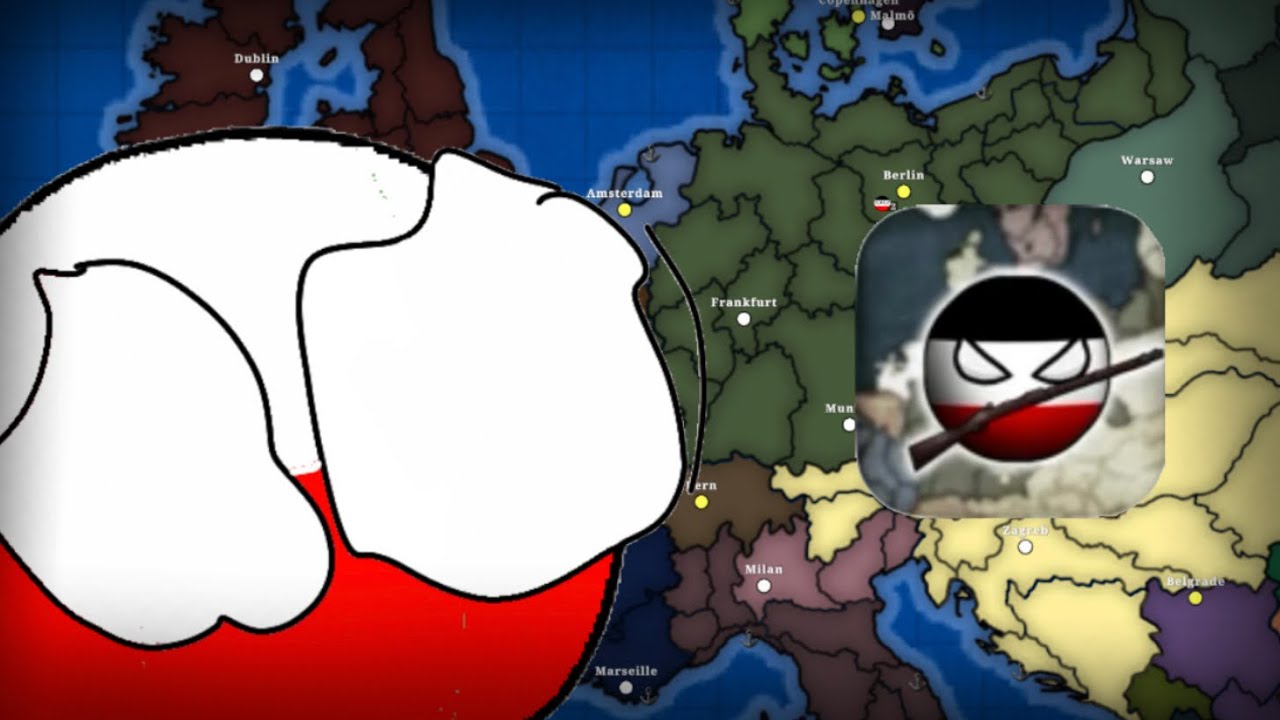 Polandball Try To Play Countryball: Europe 1890 - YouTube