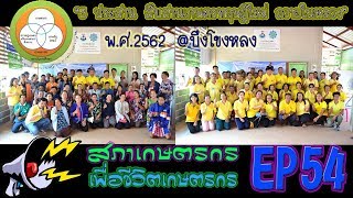 EP54 รายการสภาเกษตรกรเพื่อชีวิตเกษตรกร l บูรณาการ 5 ประสานสืบสานเกษตรทฤษฎีใหม่ 2562