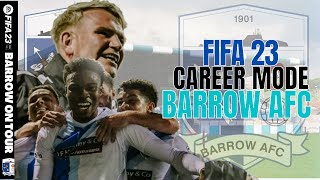 FIFA 23 BARROW AFC RTG SERIES  CAREER MODE S1 EP1 START OF NEW ERA #barrowafc #fifa23 #careermode