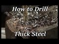 HTO - How to Drill Thick Steel | Iron Wolf Industrial