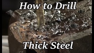 HTO - How to Drill Thick Steel | Iron Wolf Industrial