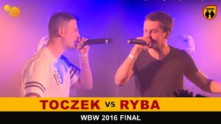 Ryba 🆚 Toczek 🎤 WBW 2016 Finał (freestyle rap battle)