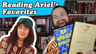 I read some of Ariel Bissett's favorite books | Vlog & Challenge [CC]