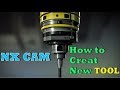 NX CAM - How to create new tool,Export and Import to library