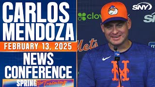 Carlos Mendoza talks Francisco Alvarez, Brandon Sproat, and Jose Butto | SNY