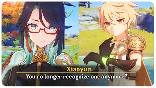 Traveler is Shocked to see Xianyun's Human Form (Cutscene) Xianyun Story Quest | Genshin Impact 4.4