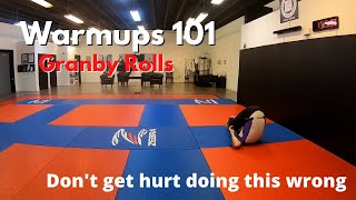 How to GRANBY ROLL | Brazilian Jiu Jitsu Warmups 101