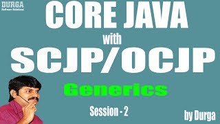 Core Java With OCJP/SCJP: Generics Part-2 || time safety || type casting