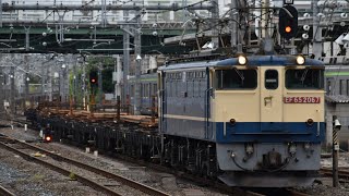 臨配8592レ　EF65-2067+チキ10B 大宮駅通過シーン