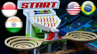 Marble Race: Friendly #8 - Olympics with marbles by Fubeca's Marble Runs