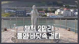 해저 2만리,통영의 바닷속 걷기