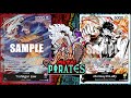 Red Purple Law VS Black Yellow Luffy | One Piece TCG | EB01 Gameplay