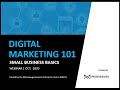 Digital Marketing 101 - Small Business Basics