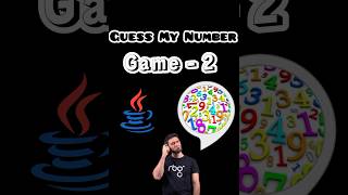 Guess ❌ the Number Game part - 2 #java #number guessing game in java#java tutorial for beginners
