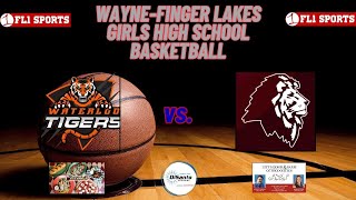 Waterloo Tigers vs. Lyons Lions .::. Wayne-Finger Lakes Girls High School Basketball 2/3/25