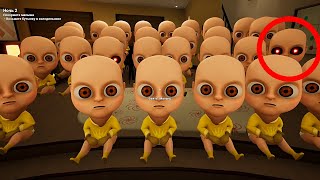 ШКОЛА И УРОК ПРО МОНСТРА ЛЫСЫМ ? ИГРА The Baby In Yellow