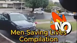 Men saving Women and Children lives Compilation 1