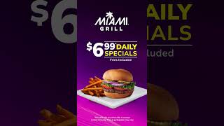 Miami Grill New Daily Specials :06