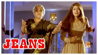 Jeans Movie Scenes | Prashanth feels cheated | Aishwarya Raai | Nassar | Senthil | AP International