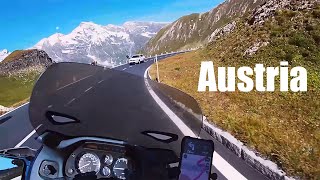 Großglockner Austria Motorcycle Honda ST1100 Pan-European