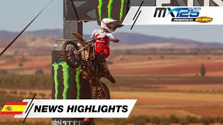 News Highlights | EMX125 Presented by FMF Racing Race 2 | MXGP of Castilla La Mancha 2024 #MXGP