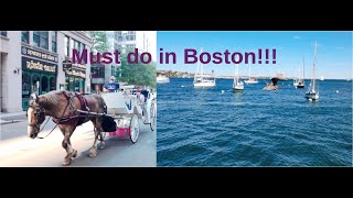 বোস্টন শহরে ঘোরাঘুরি! পর্ব-২ Amazing things to do in Boston // Boston Travel Guide - Part 2