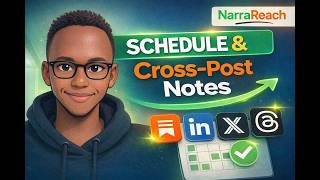 Schedule Substack Notes, cross-post to LinkedIn, X & Threads (Free Tool)