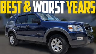 Best and Worst Years of Ford Explorer (& Common Problems)