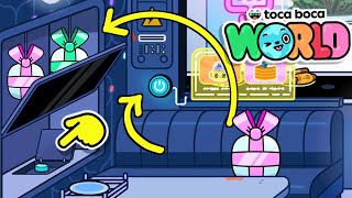 HOW TO OPEN THE SECRET DOOR IN ROBOCAFE // TOCA BOCA / HAPPY TOCA