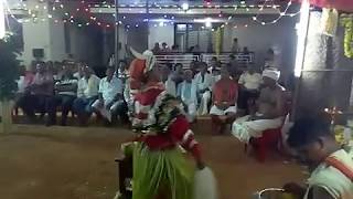 maisandaya daiva Kola in santhoor nadimane house-2017 part 2 by slim sidy