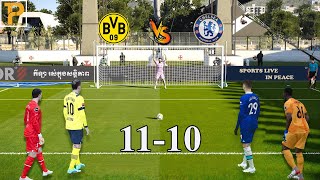 Dortmund vs Chelsea [ Longest Penalty Shootout]  eFootball™ PC Gameplay #penalty