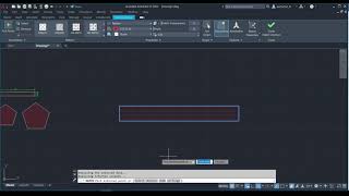 EP3 การใช้คำสั่ง Rectangle, Polygon, ellipse และ Hantch (Autocad LT 2022)