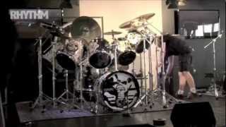 Iron Maiden's. Nicko McBrain's Drum Tech's Interview 2011tour !.wmv