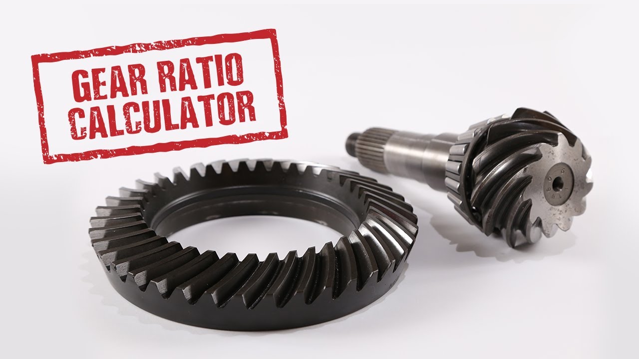 How To Calculate Optimal Differential Gear Ratio And Top Speed ...