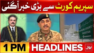 American Woman in Karachi | BOL News Headlines at 1 PM | Civilians Trails in Military Courts