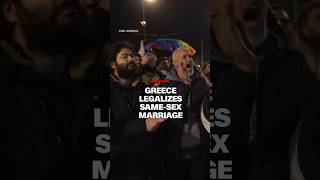 Greece legalizes same-sex marriage