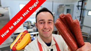 How to Make Beef Hot Dogs/ How to Make Hot Dogs at Home.