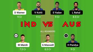 IND vs AUS Dream11 Team | IND vs AUS Grand League Team | Warm-up Match | IND vs AUS Dream11 Today